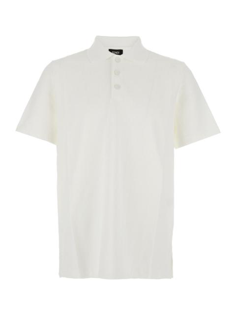 FENDI Fendi Men Polo Fendi Zucca Piquet