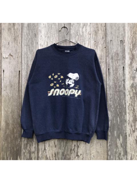 Other Designers Vintage - Vintage Peanuts Snoopy Spell Out Animated Sweatshirt