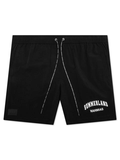 NAHMIAS SUMMERLAND NAHMIAS SWIM TRUNKS - BLACK