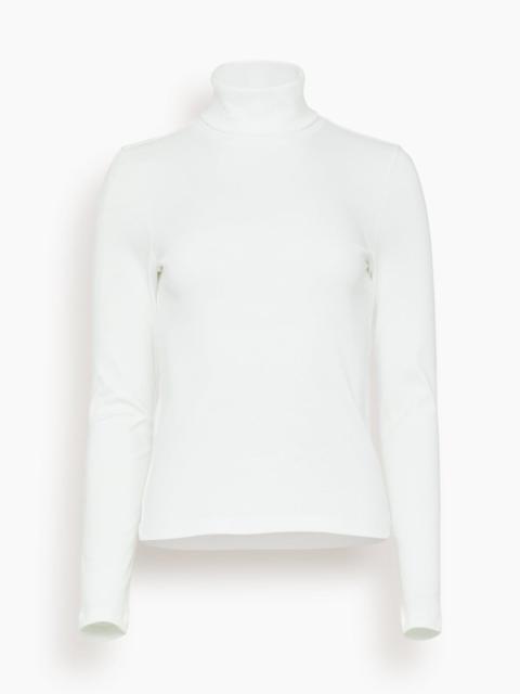FLORE FLORE Dinah Turtleneck in White
