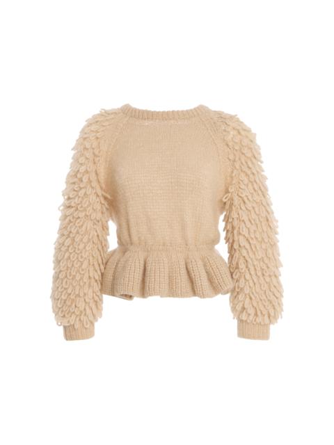 ULLA JOHNSON Selene Pullover off-white