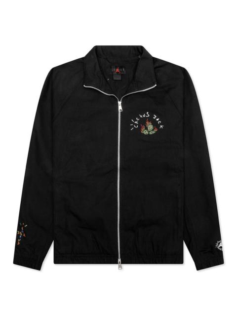 Jordan JORDAN X TRAVIS SCOTT WOVEN JACKET - BLACK