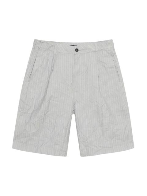 Stüssy Stussy Wrinkled Stripe Volume Pleated Short 'Grey'