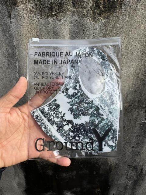 Yohji Yamamoto Ground Y By Yohji Yamamoto Face Mask