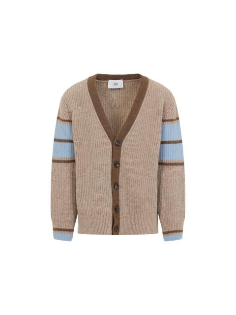 AMI Paris Ami College Cardigan Men