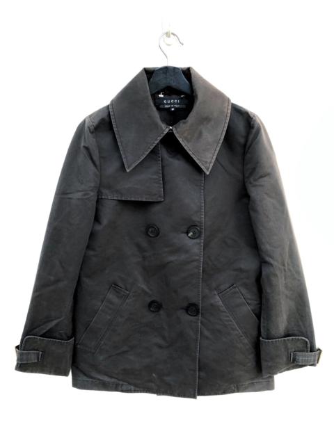 Gucci Black Distressed Jacket