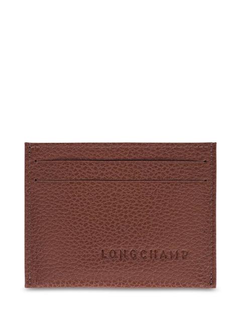 Longchamp Le Foulonné Leather Cardholder