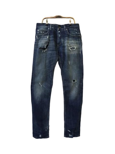 Dolce & Gabbana Denim 16 Classic Distressed Jeans