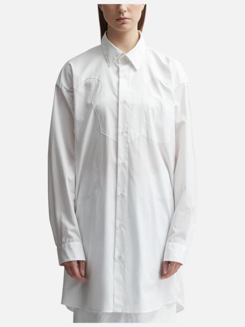 Maison Margiela COTTON POPLIN SHIRT DRESS