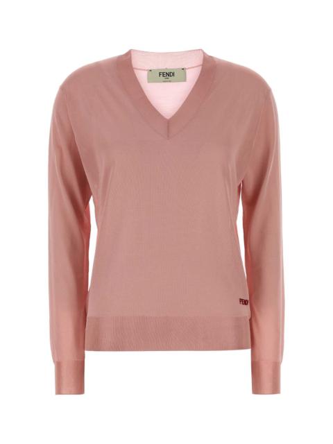 FENDI Fendi Women Pink Stretch Viscose Sweater
