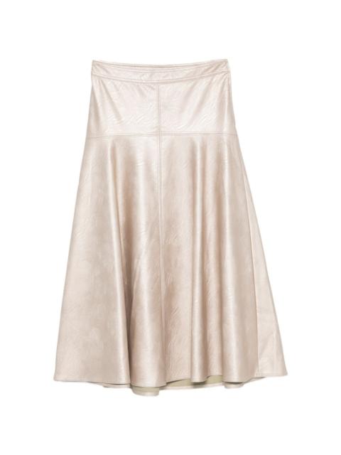 forte_forte Forte Forte Women Eco Leather Midi Skirt