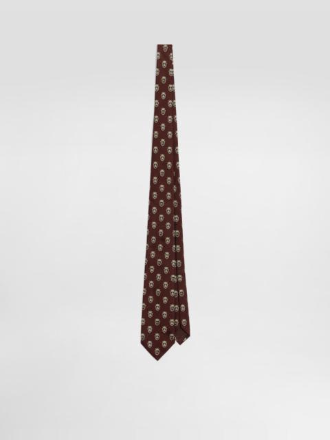 Dolce & Gabbana Jacquard tie with heraldic shields