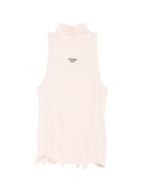 FENDI Wool turtle-neck top