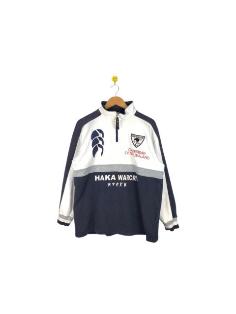 Other Designers Canterbury of New Zealand - Rare Vintage Canterbury Sweatshirt Haka War Cry / Rugby