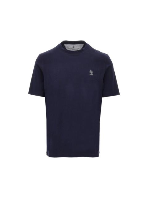 Brunello Cucinelli Brunello Cucinelli Jersey T-shirt Blue Men