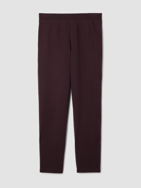 EILEEN FISHER Washable Flex Ponte Slim Pant