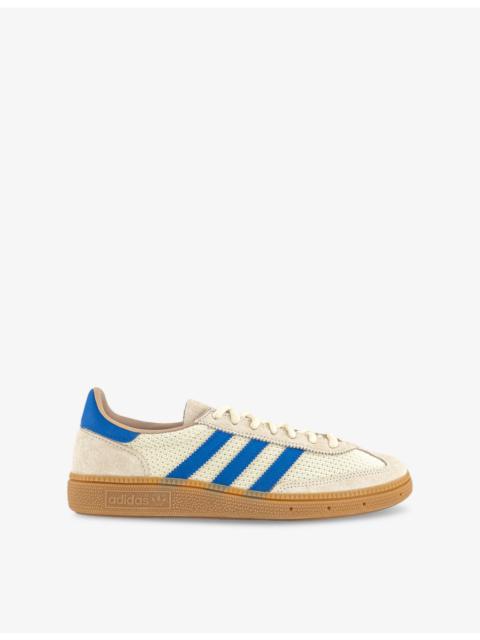 adidas Handball Spezial Suede and Knitted Low-Top Trainers