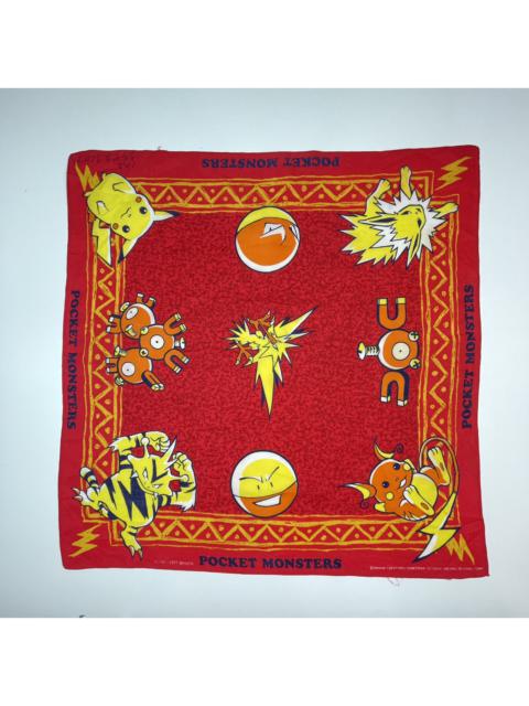 Other Designers Pokemon - POKEMON POCKET MONSTER HANDKERCHIEF NECKERCHIEF BANDANA
