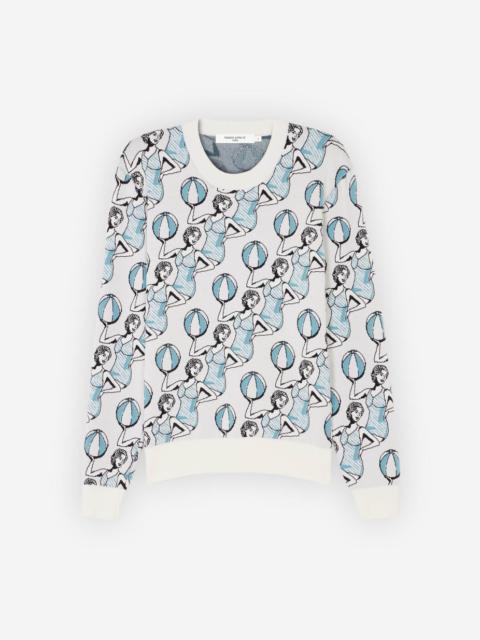 Maison Kitsuné DANCING GIRLS COMFORT JUMPER