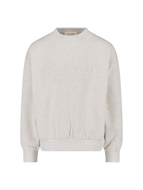 ESSENTIALS LOGO SWEATSHIRT