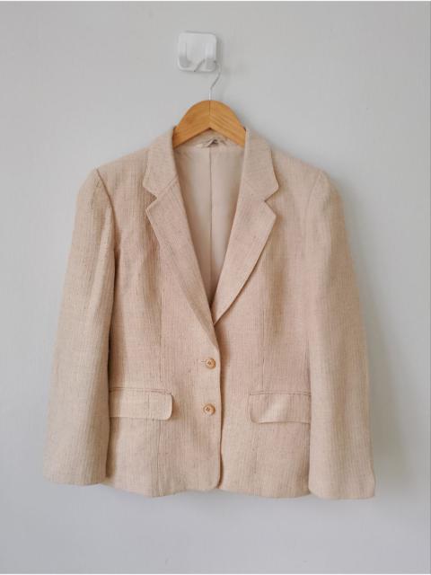 MADEMOISELLE French Designer Single Breasted Silk Coat Blazer