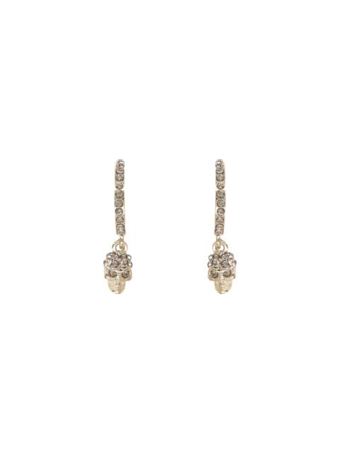 Alexander McQueen "skull" Hoop Earrings