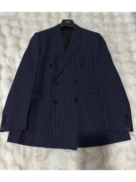 CELINE Celine Men's Navy Double-Breasted Suit (New FW23 Collection)