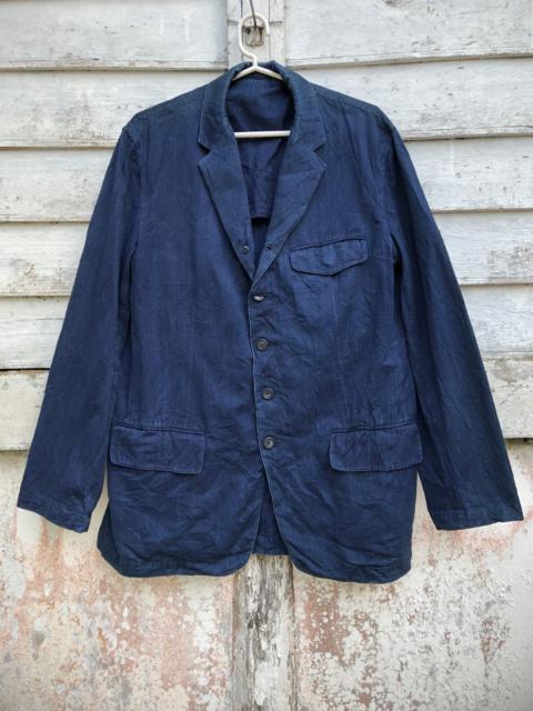 Yohji Yamamoto Vintage Y's For Men Indigo Jacket By Yohji Yamamoto
