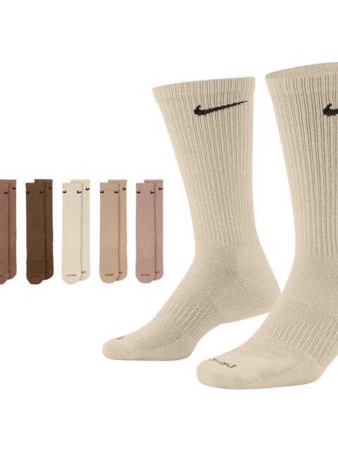 Nike Nike Mens Nike 6 Pack Everyday Plus Cushioned Socks