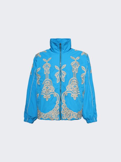 BLUEMARBLE Embroidered Track Jacket Turquoise