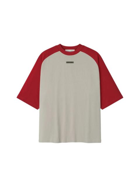 ESSENTIALS Fear of God Essentials Baseball Tee Smoke Grey/Crimson