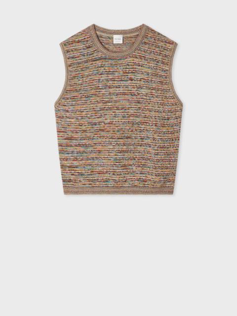 Paul Smith Women's Knitted 'Signature Stripe' Tank Top
