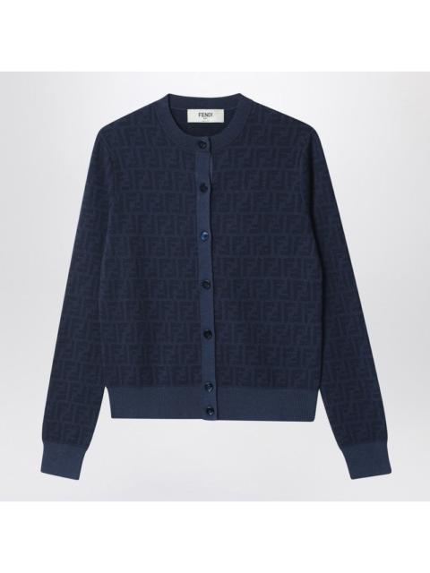 FENDI Fendi Blueberry Ff Wool Cardigan Women