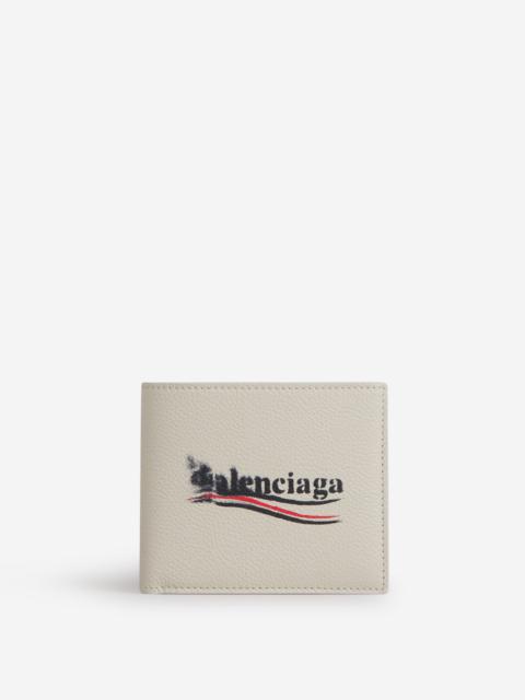 BALENCIAGA LOGO LEATHER WALLET