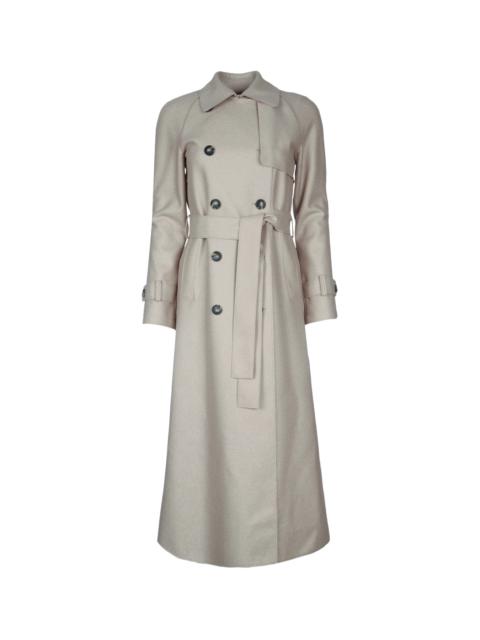 Harris Wharf London Harris Wharf London Women Women Long Raglan Trench Light Pressed Wool