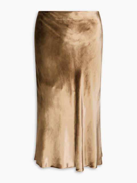 Other Designers Velvet skirt