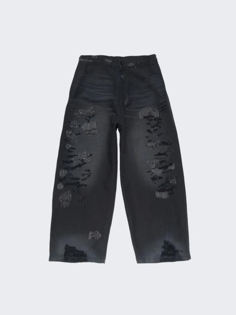 Acne Studios Mended Trousers Black
