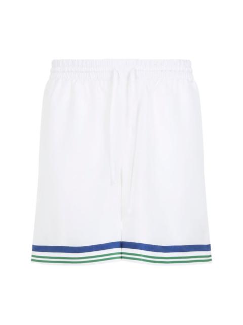 CASABLANCA Bermuda shorts with laces