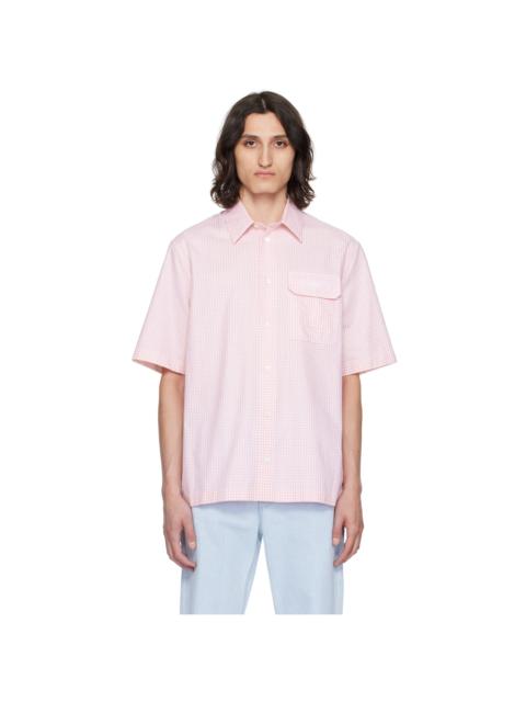 VERSACE Pink Contrasto Shirt