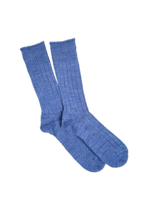 ROTOTO® R1645 Organic Cotton Socks - Light Denim