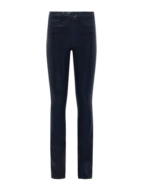 L'AGENCE Ruth Coated Straight-Leg Jean