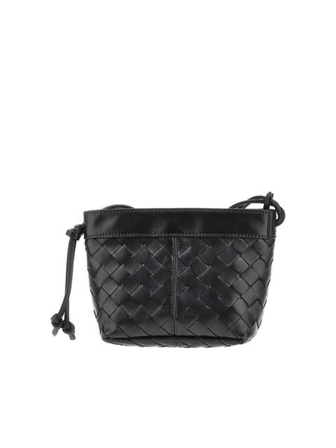Bottega Veneta INTRECCIATO LEATHER SHOULDER STRAP POUCH