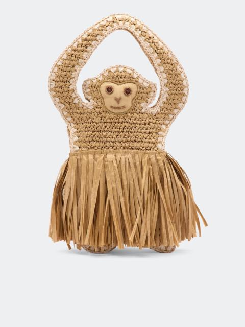 SIMONMILLER Bailar Fringe Bag in Natural