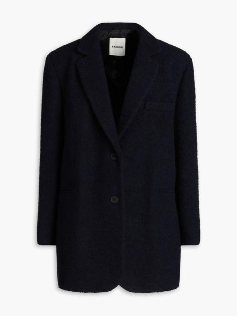 Sandro Bouclé-tweed blazer
