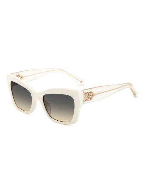kate spade Kate Spade Ladies White Cat Eye Sunglasses VALERIASVK6F3