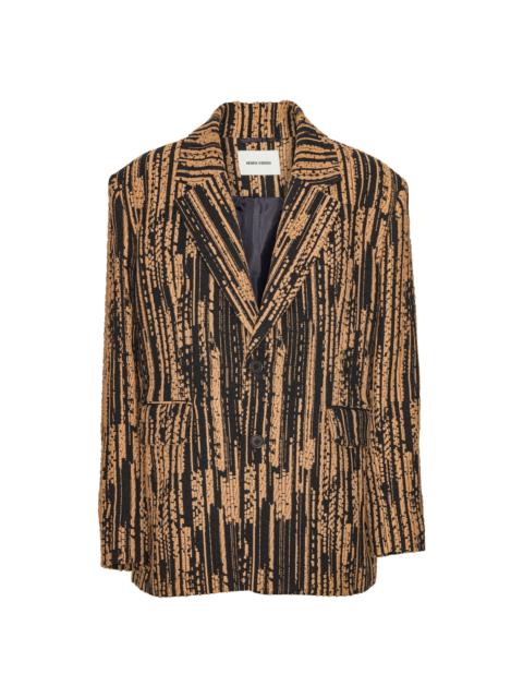 HENRIK VIBSKOV NOTE BLAZER - PUFF GLITCH