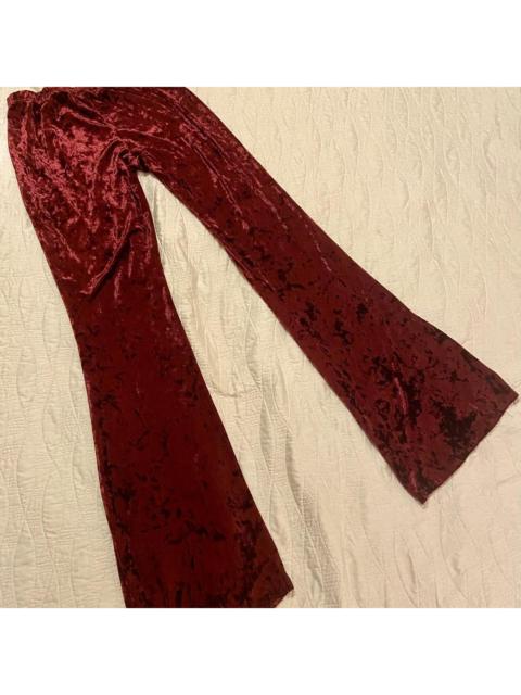 Other Designers Arabella Women's Burgundy and Red Trousers