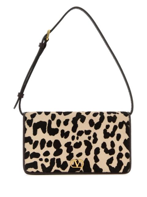 Valentino Valentino Garavani Women Printed Calf Hair Mini Vlogo Signature Shoulder Bag