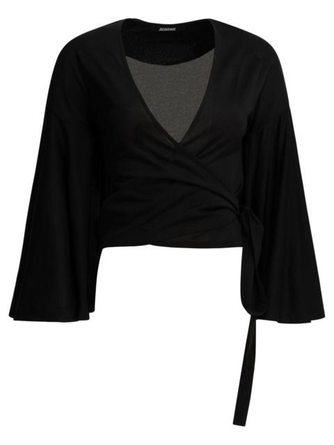 JACQUEMUS Jacquemus Casual wrap-around top