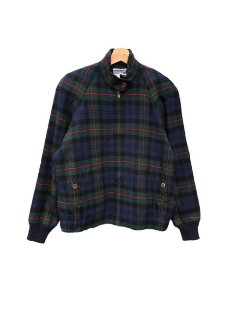Other Designers Pendleton mohair wool checkered jacket